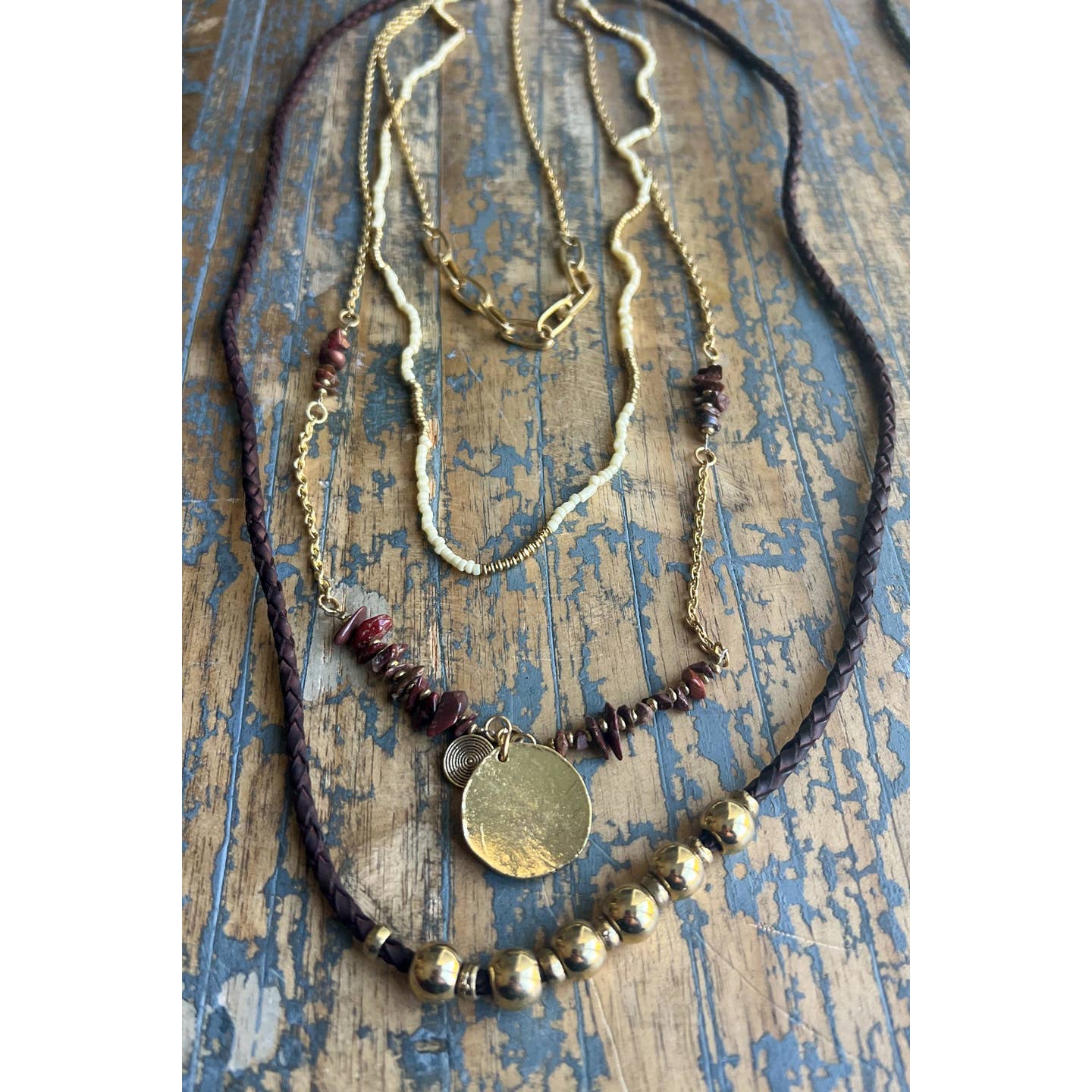 Daphne Wine Necklace