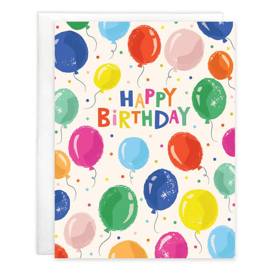 Gina B Designs Floating Balloons Birthday Card