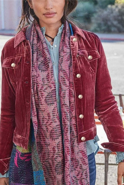 Velvet Jean Jacket