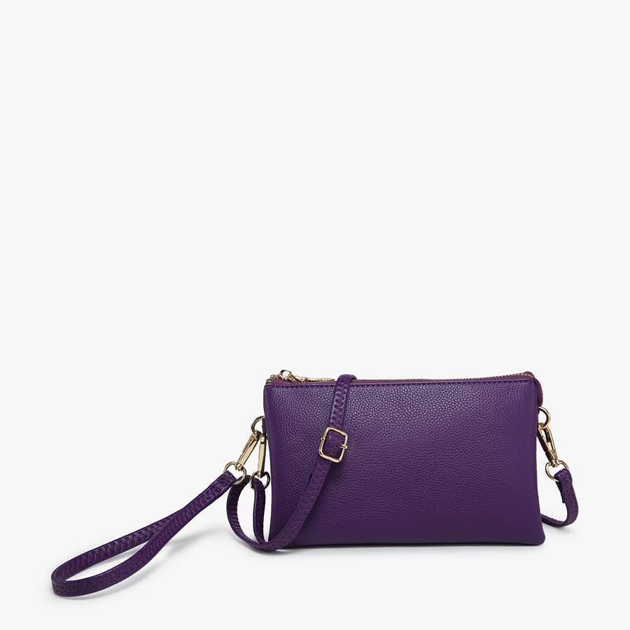 Jen & Co Riley Vegan Leather Crossbody - Multiple Colors