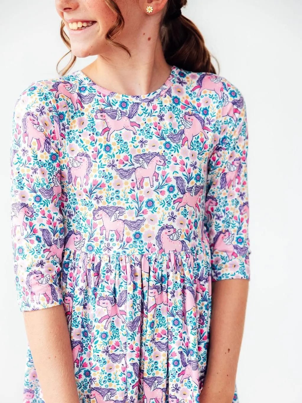 Mila & Rose Children's Clothing Mila & Rose Pocket Twirl Dress - Multiple Colors Mila & Rose Pocket Twirl Dress - Multiple Colors