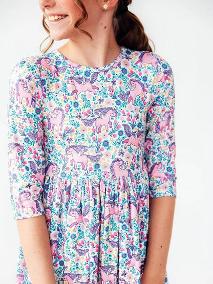 Mila & Rose Children's Clothing Mila & Rose Pocket Twirl Dress - Multiple Colors Mila & Rose Pocket Twirl Dress - Multiple Colors