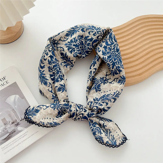 Square Print Scarf - Multiple Colors