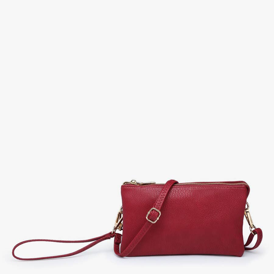 Jen & Co Riley Vegan Leather Crossbody - Multiple Colors