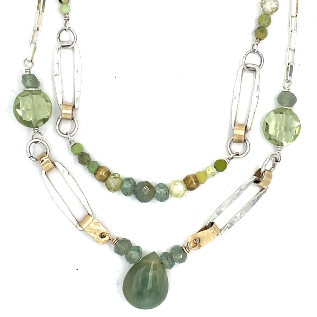 Art By Any Means Sprout Link Necklace