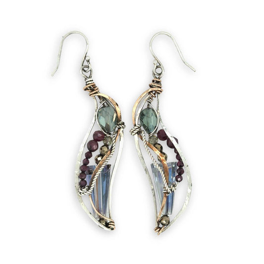 Art By Any Means Humming Bird Earrings