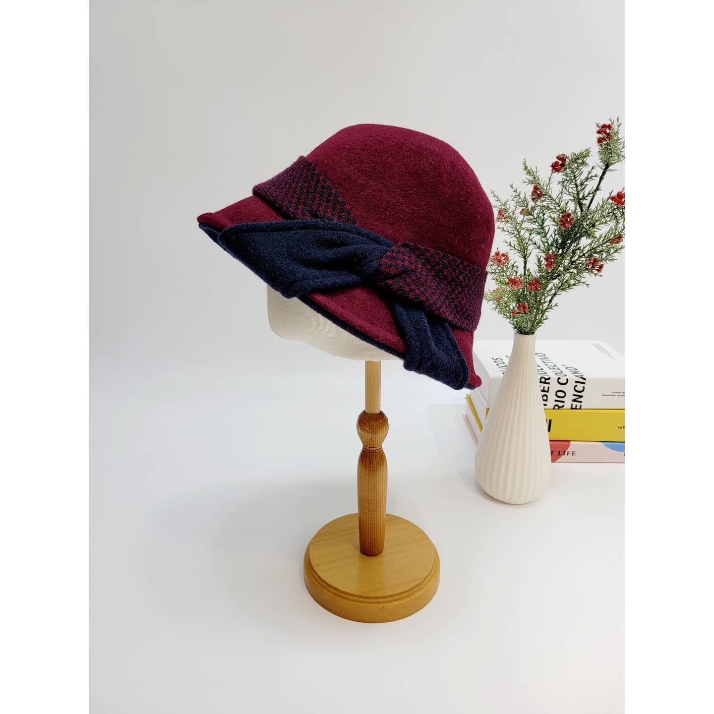 Comfortarians Bungee Bucket Hat with Ribbon - Multiple Colors