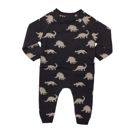 Bear Camp Dino Sweater Romper