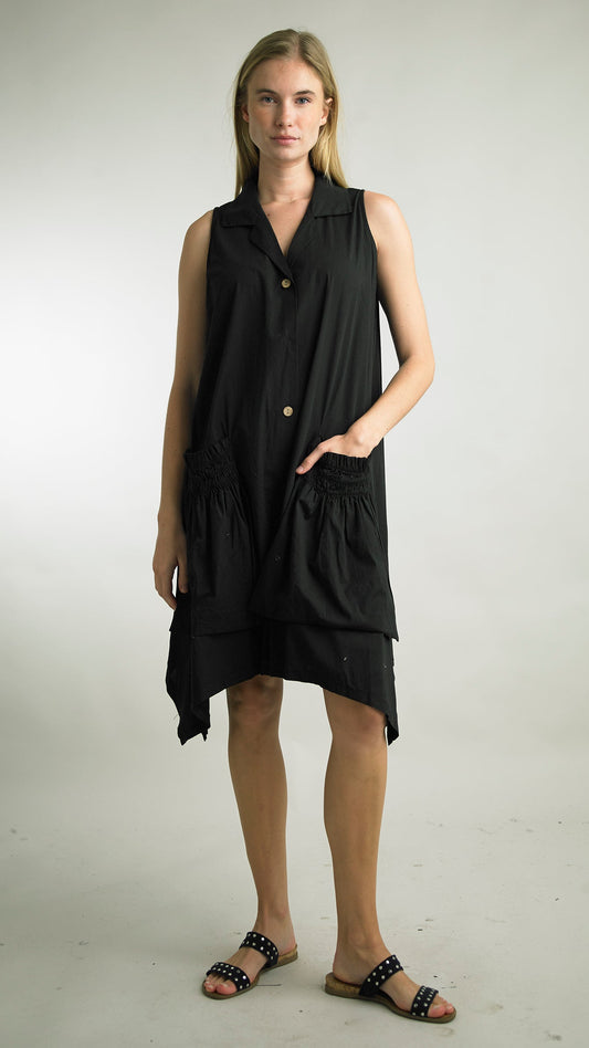 Tempo Paris Sleevless Shirt Dress
