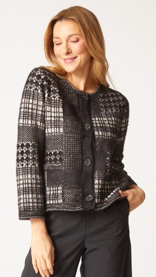 Habitat Plaid Patchwork Cardigan
