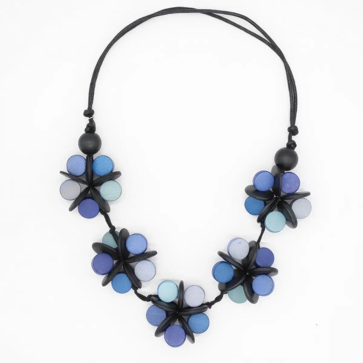 Sylca Cascading Blooms Necklace - Multiple Colors