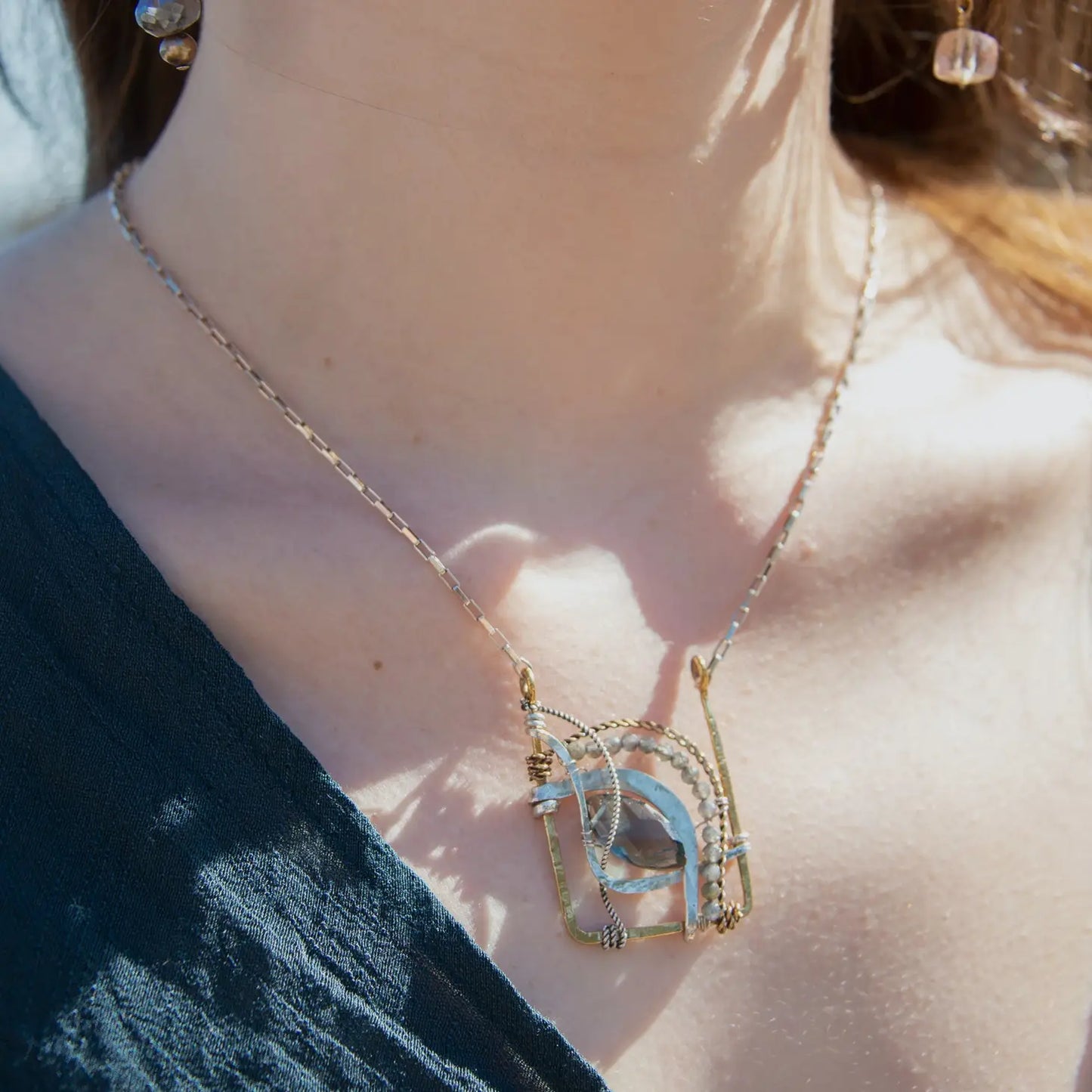 Art By Any Means Glass Of Water Necklace