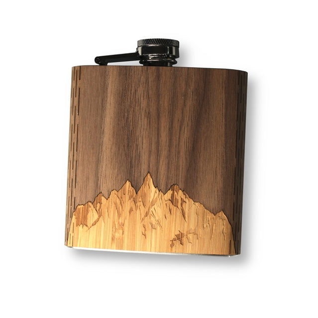 WUDN Wooden Hip Flask - Multiple Colors