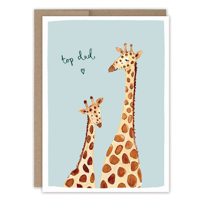 Biely & Shoaf Cards Top Dad Giraffes Father's Day Card 62223326 Top Dad Giraffes Father's Day Card