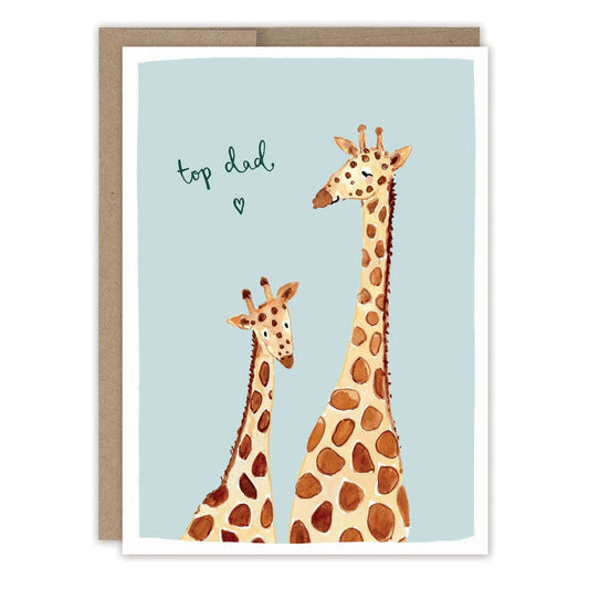 Biely & Shoaf Cards Top Dad Giraffes Father's Day Card 62223326 Top Dad Giraffes Father's Day Card