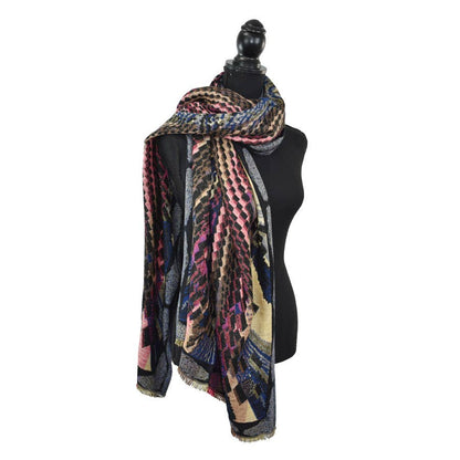Dupatta Watson Woven Cotton Scarf - Multiple Colors