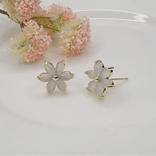 Betty Oh Jewelry Earrings Betty Oh Cat's Eye Post Earrings 08964830 Betty Oh Cat's Eye Post Earrings