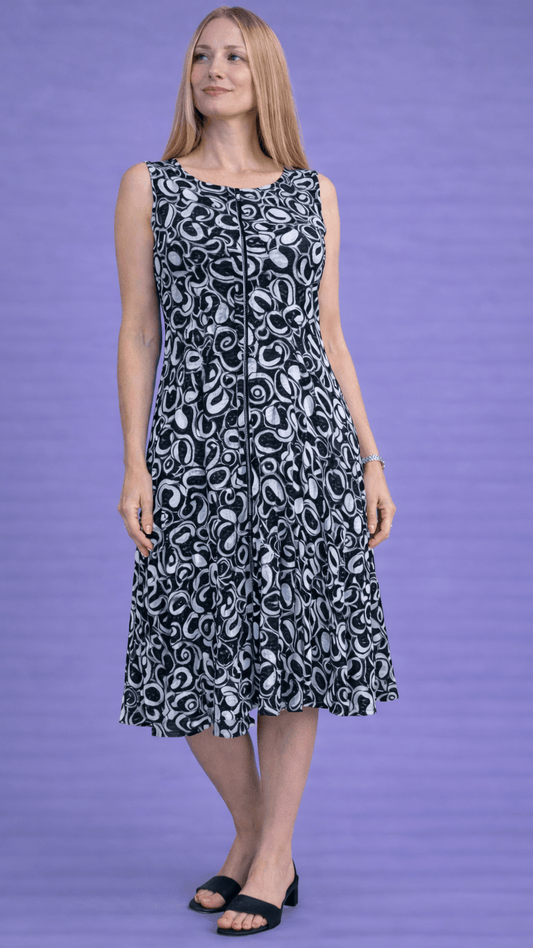 Shana Apparel Dresses Shana Apparel Crinkle Stitch Detail Tank Dress - Multiple Prints 56247262 Shana Apparel Crinkle Stitch Detail Tank Dress - Multiple Prints