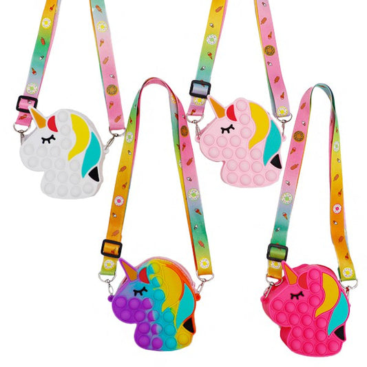 Unicorn Fidget Toy Bag - Multiple Colors