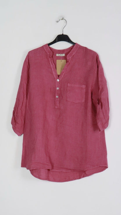 Lea & Luc Linen Blouse - Multiple Colors