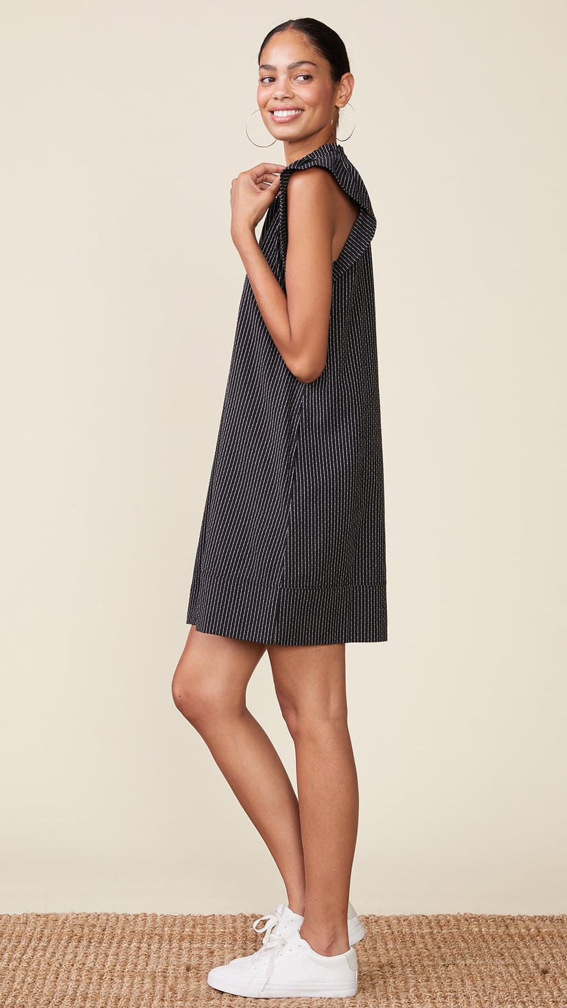 Anthem Mod Stage Apparel Dresses Anthem Ticket Stripe Sash Dress Anthem Ticket Stripe Sash Dress