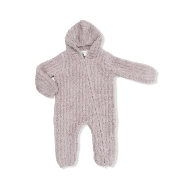 Angel Dear Children's Clothing Angel Dear Chenille Hooded Romper with Stripe Texture - Multiple Colors 10031582 Angel Dear Chenille Hooded Romper with Stripe Texture - Multiple Colors