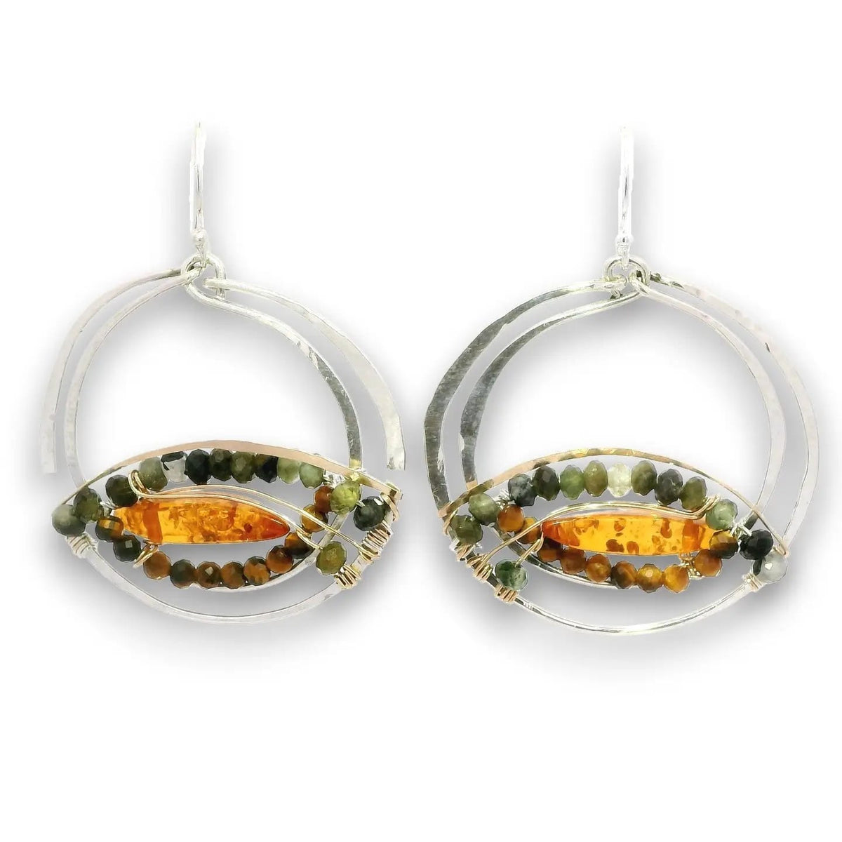 Art By Any Means Earrings Art By Any Means Amber Basin Hoop Earrings Art By Any Means Amber Basin Hoop Earrings