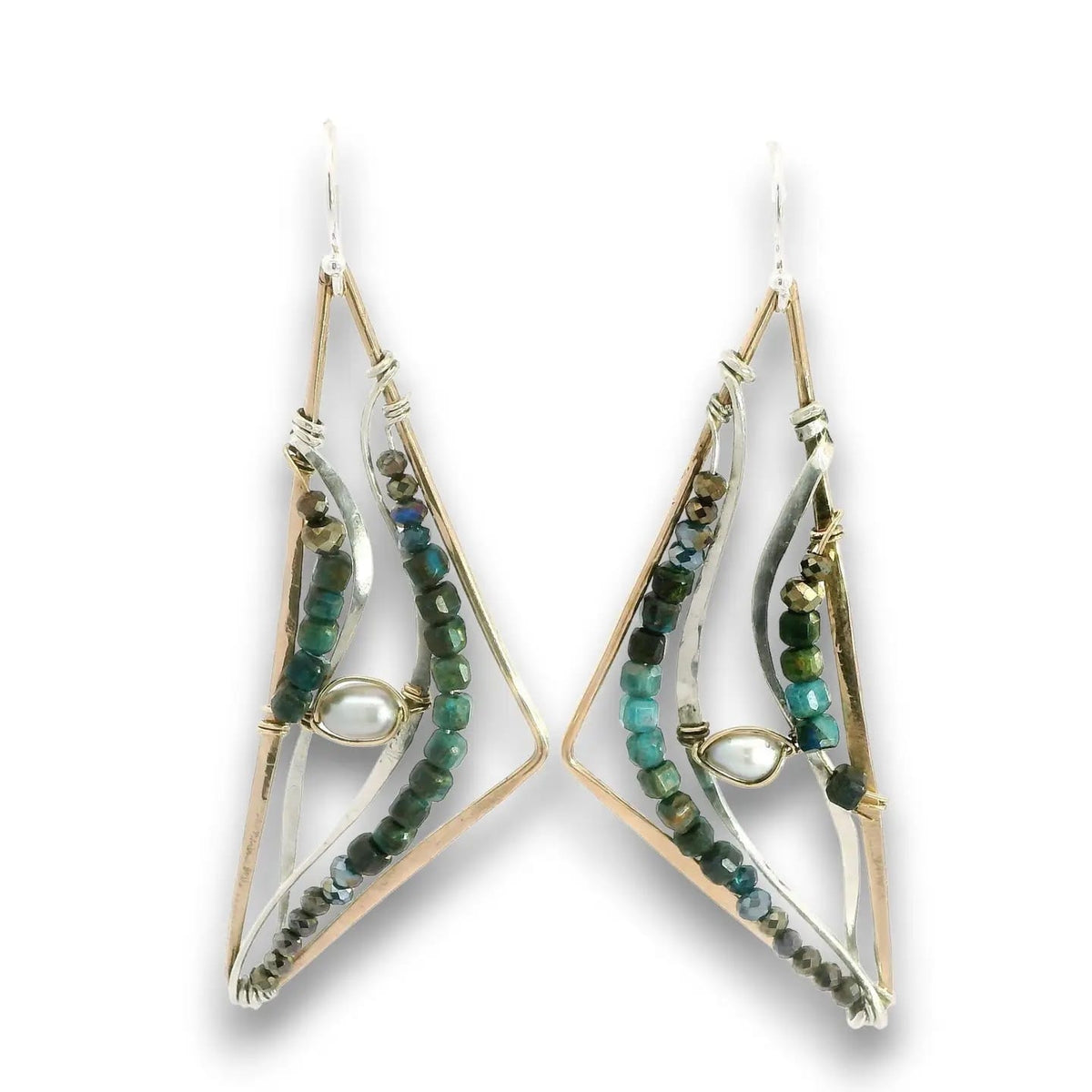 Art By Any Means Earrings Art By Any Means Apatite Apex Drop Earrings Art By Any Means Apatite Apex Drop Earrings