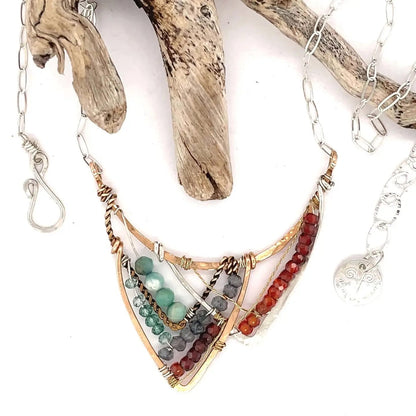 Art By Any Means Necklaces Art By Any Means Majestic Mountain Necklace Art By Any Means Majestic Mountain Necklace