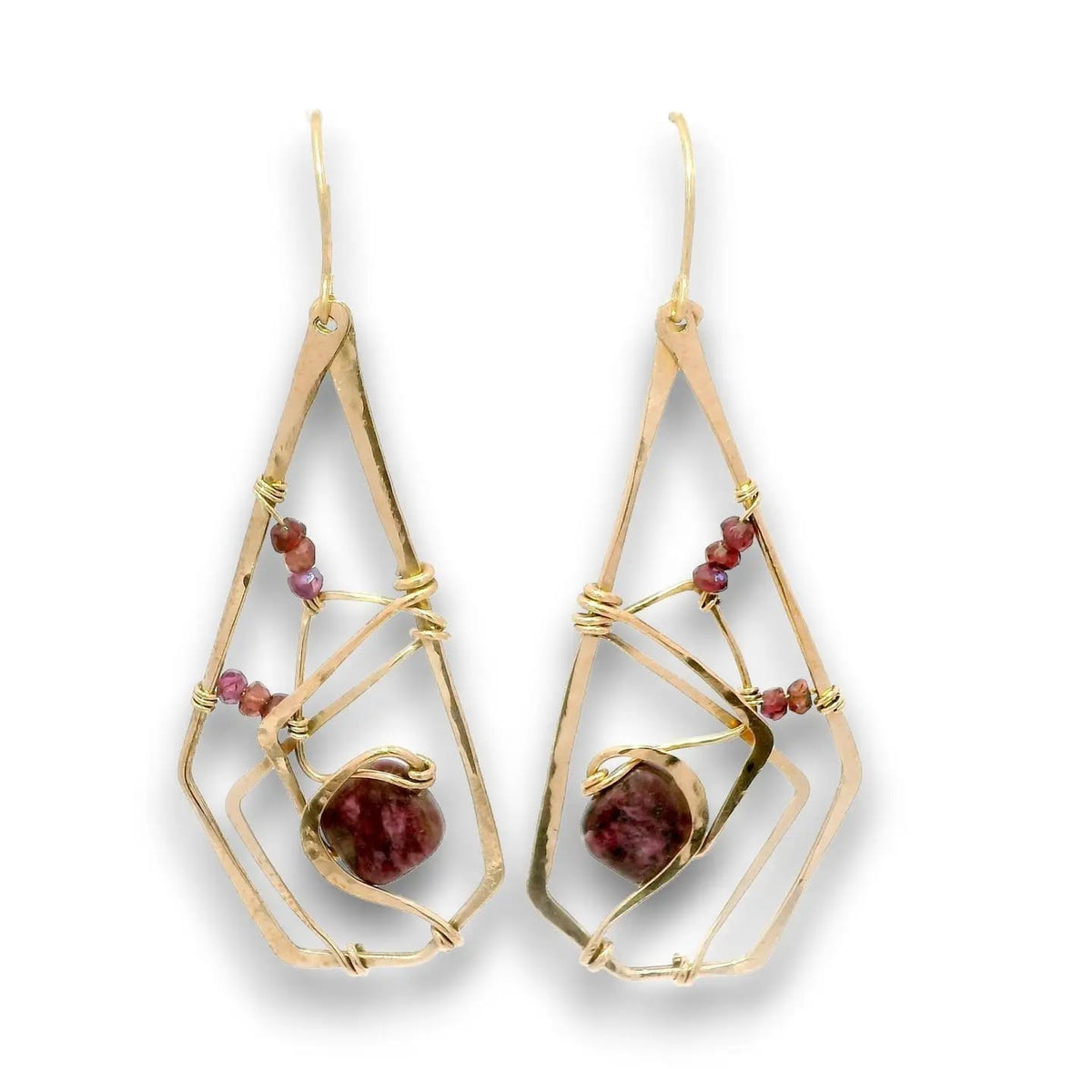 Art By Any Means Earrings Art By Any Means Ruby Terrace Drop Earrings Art By Any Means Ruby Terrace Drop Earrings