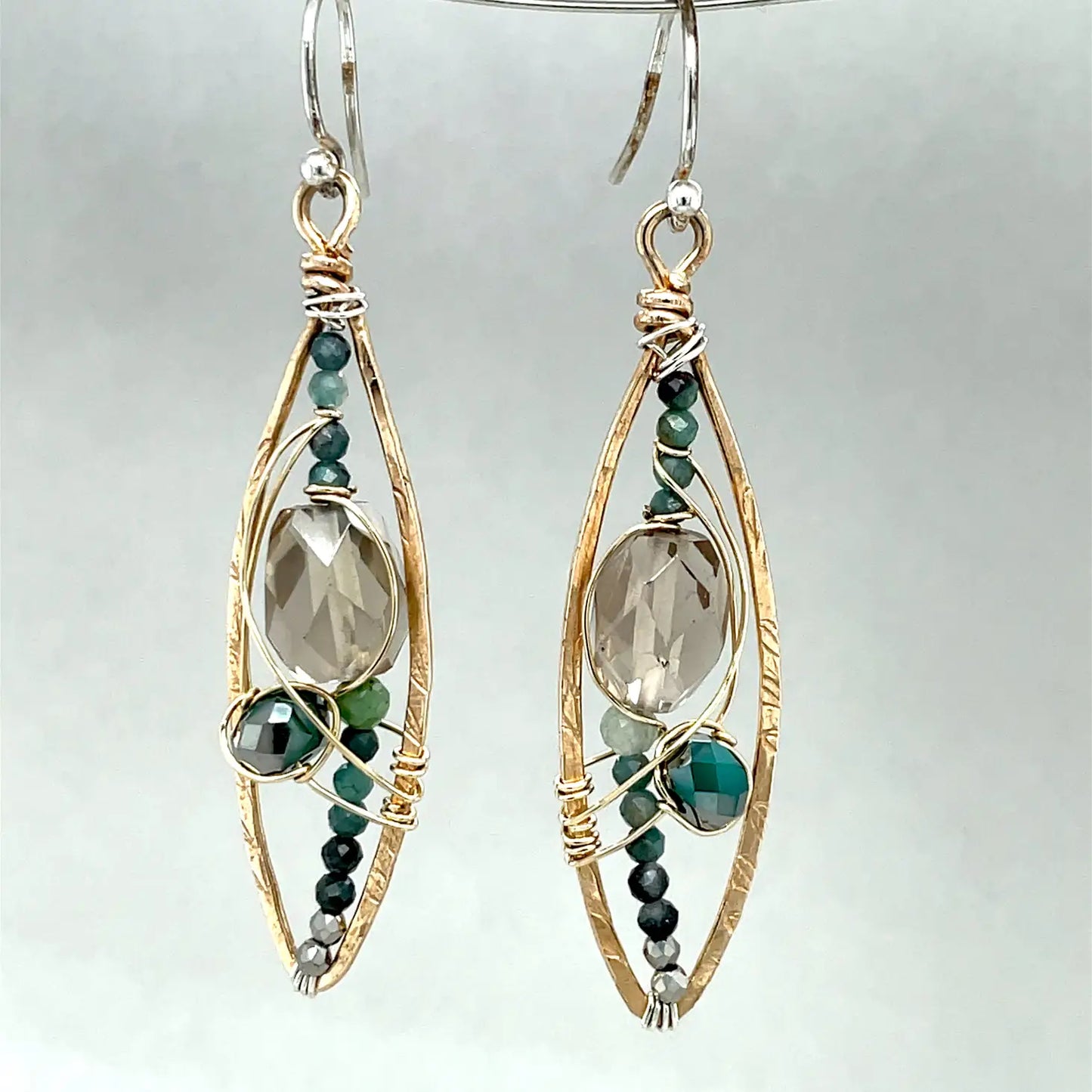 Art By Any Means Sea Smoke Earrings