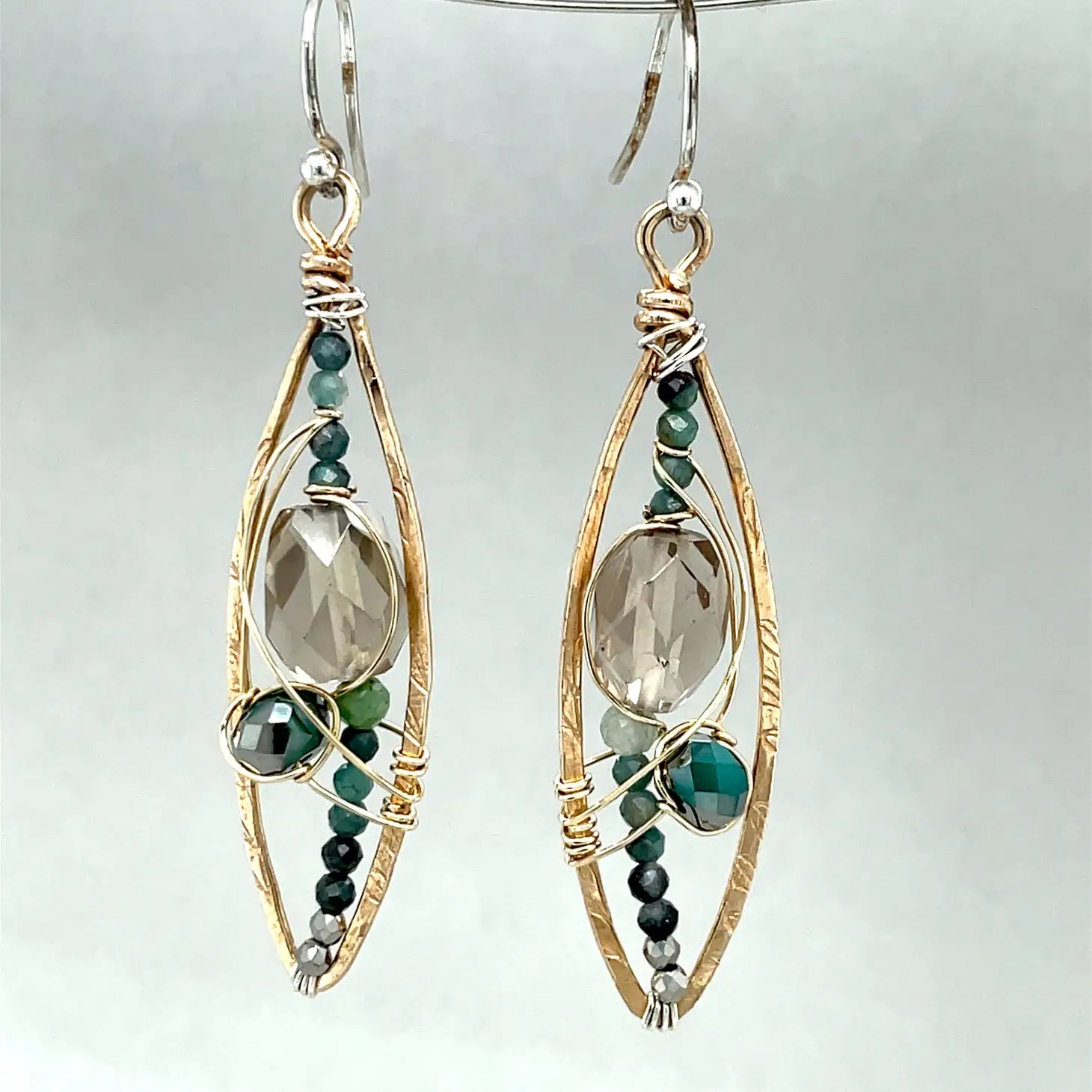 Art By Any Means Sea Smoke Earrings