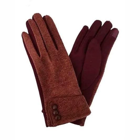 J & X Gloves Autumn Ridge Textured Knit Texting Gloves - Multiple Colors Autumn Ridge Textured Knit Texting Gloves - Multiple Colors