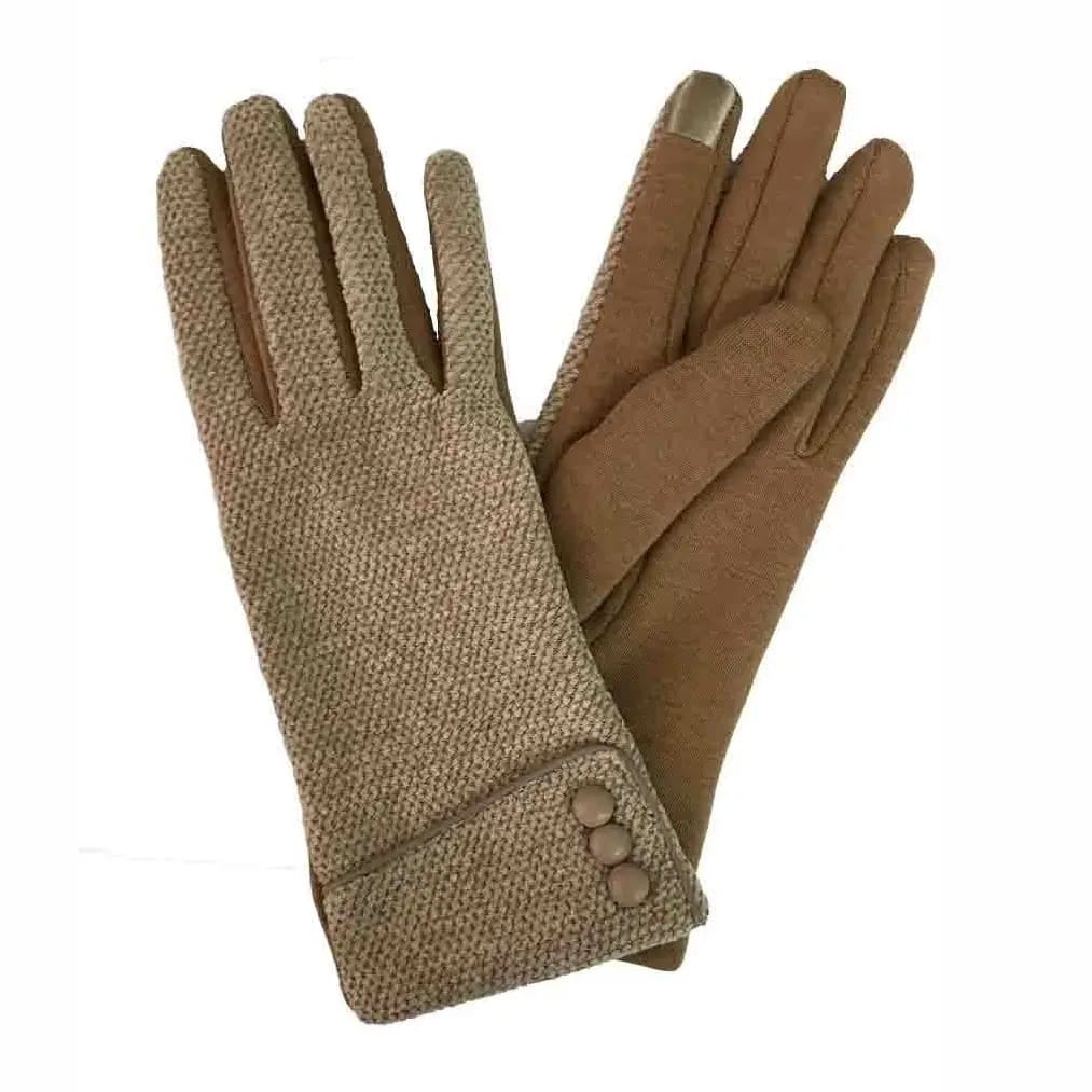 J & X Gloves Autumn Ridge Textured Knit Texting Gloves - Multiple Colors Autumn Ridge Textured Knit Texting Gloves - Multiple Colors