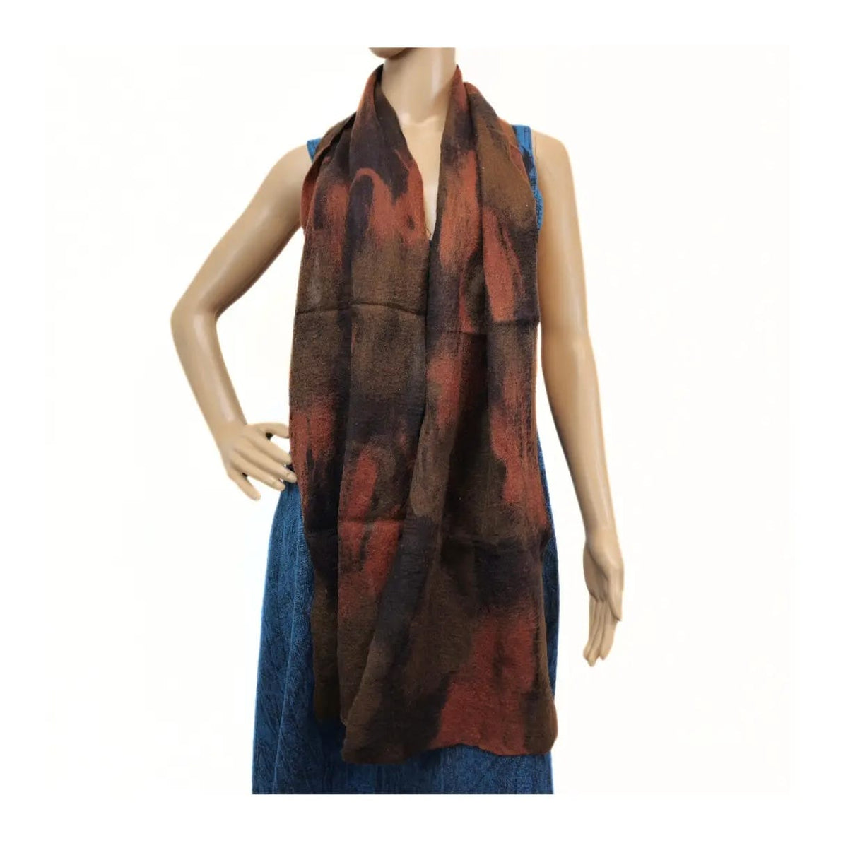 Feltiful Scarves Autumn Woods Felted Scarf Autumn Woods Felted Scarf