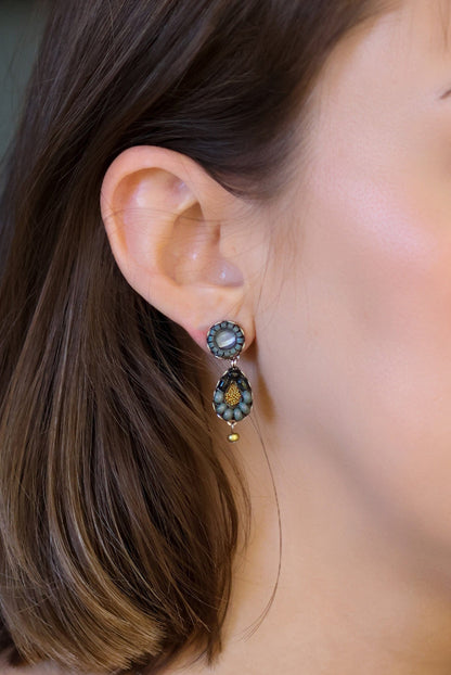 Ayala Bar Earrings Ayala Bar Moonlight Shimmer Beaded Brillo Earrings 88349918 Ayala Bar Moonlight Shimmer Beaded Brillo Earrings