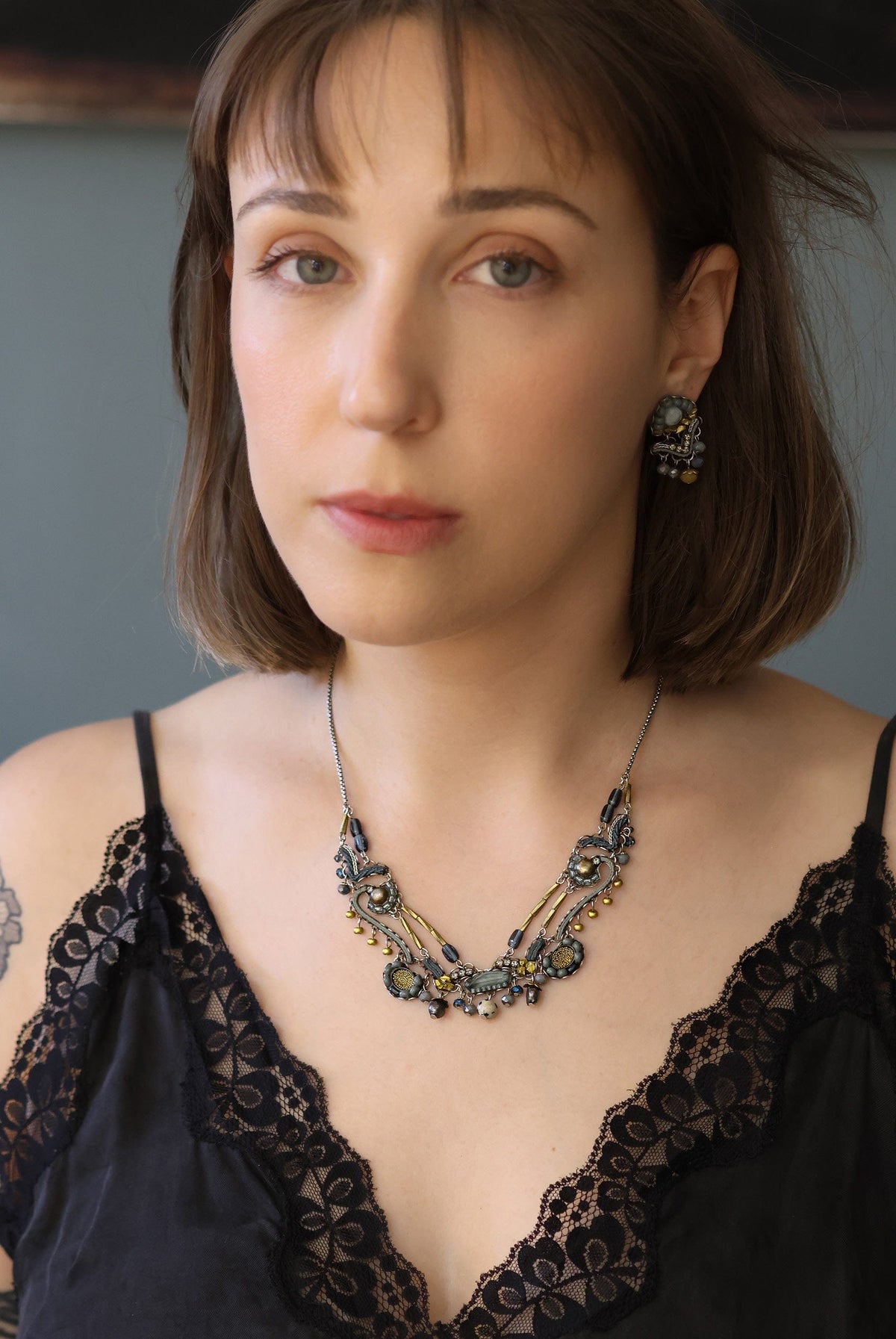 Ayala Bar Necklaces Ayala Bar Moonlight Shimmer Beaded Eclisse Necklace 75152350 Ayala Bar Moonlight Shimmer Beaded Eclisse Necklace