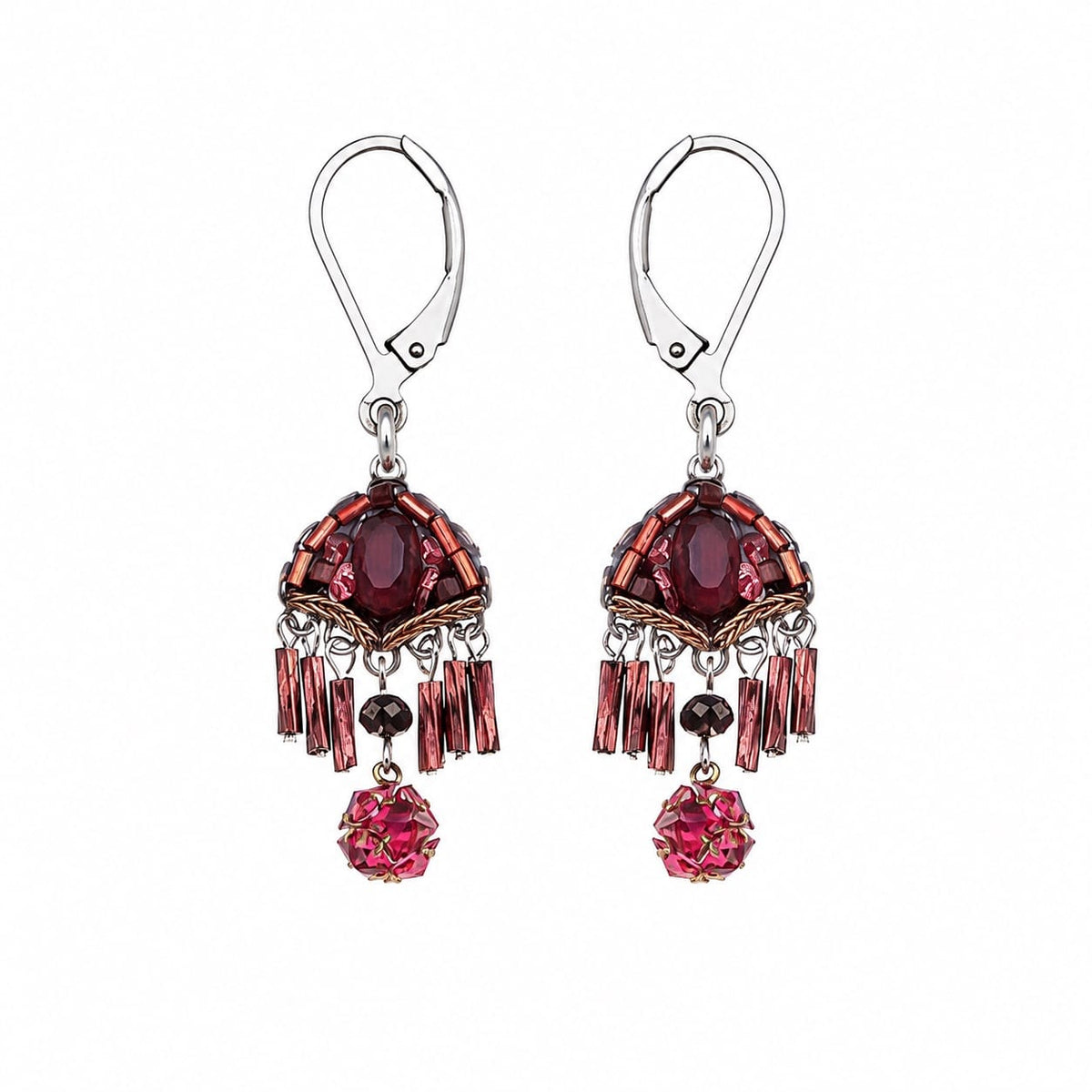 Ayala Bar Earrings Ayala Bar Mulled Wine Silenzio Earrings 60734430 Ayala Bar Mulled Wine Silenzio Earrings