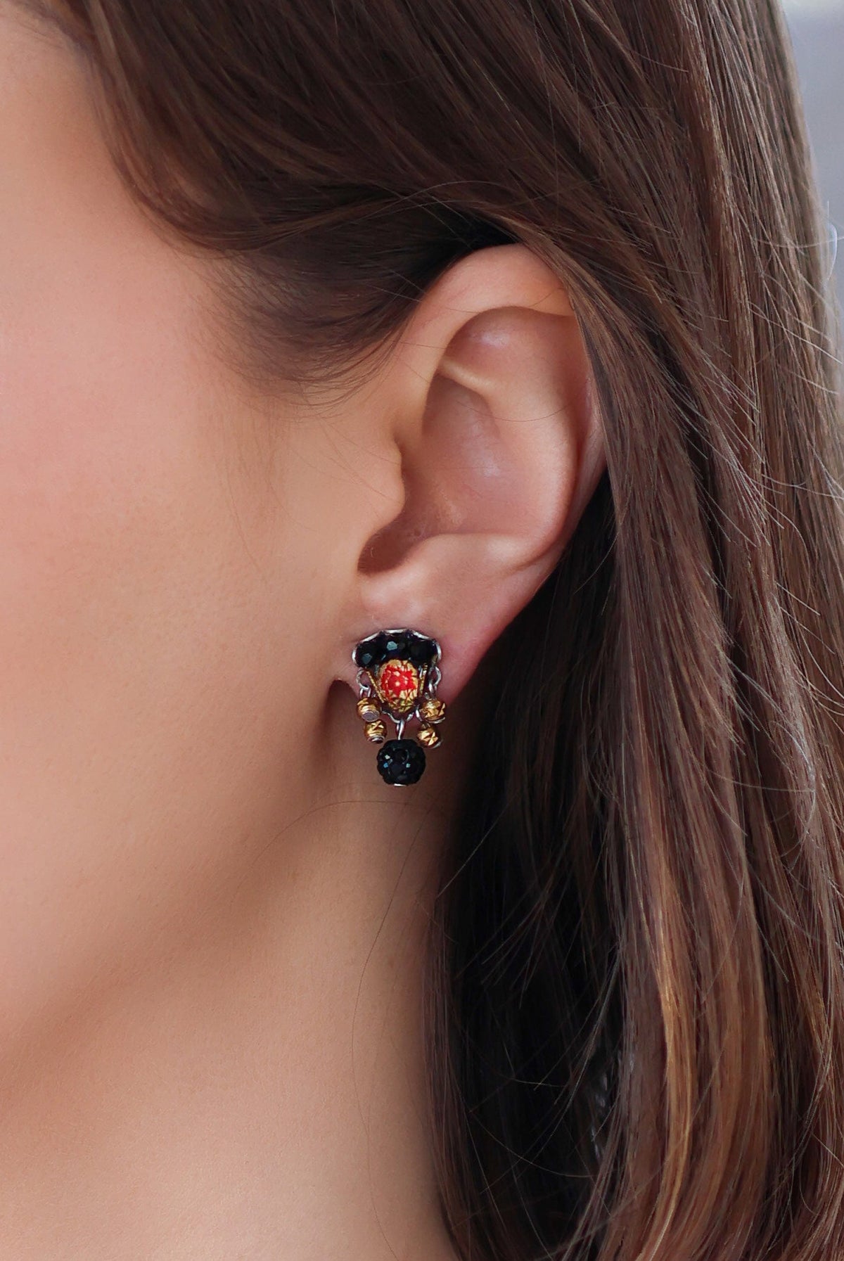 Ayala Bar Earrings Ayala Bar Obsidian Night Kasai Earrings 58064350 Ayala Bar Obsidian Night Kasai Earrings