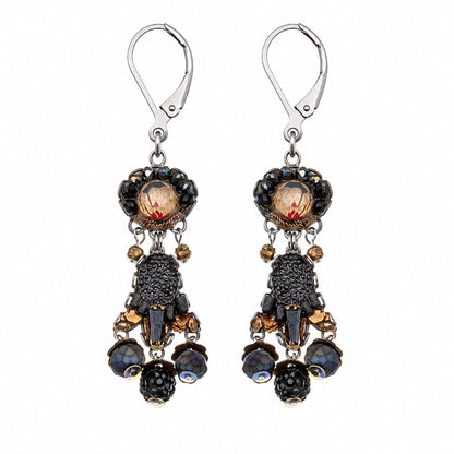 Ayala Bar Earrings Ayala Bar Obsidian Night Spitha Earrings 16096478 Ayala Bar Obsidian Night Spitha Earrings