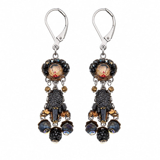 Ayala Bar Earrings Ayala Bar Obsidian Night Spitha Earrings 16096478 Ayala Bar Obsidian Night Spitha Earrings