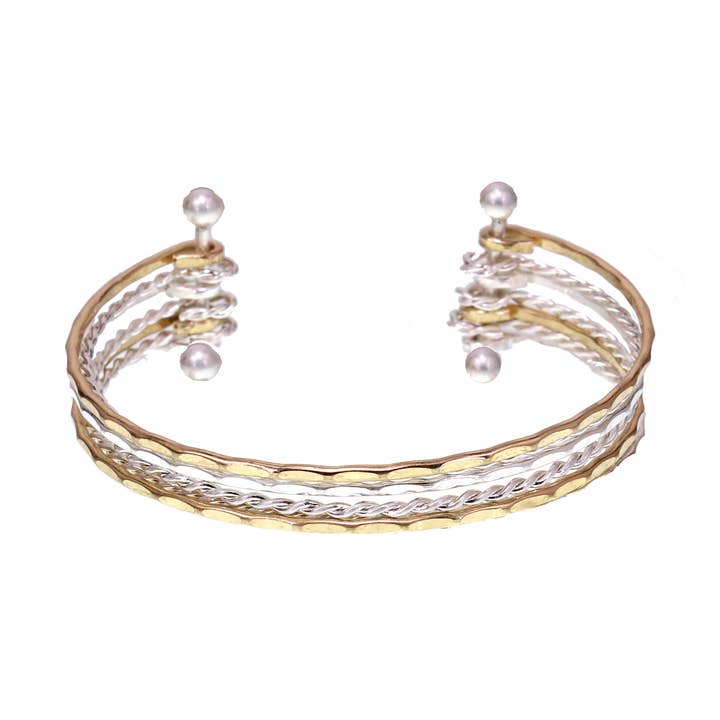 Kole Design Bracelets Kole Design Bangle Cuff Bracelet 06283998 Kole Design Bangle Cuff Bracelet