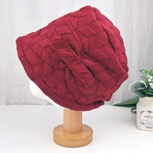 Comfortarians Bow Ribbon Beanie Bucket Hat - Multiple Colors