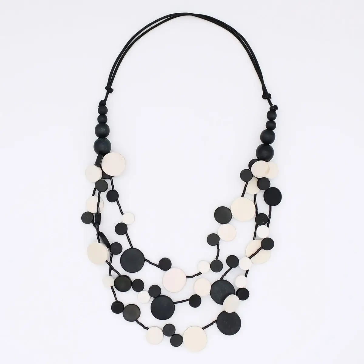 Sylca Designs Necklaces Sylca Multi Strand Millie Necklace - Multiple Colors Sylca Multi Strand Millie Necklace - Multiple Colors
