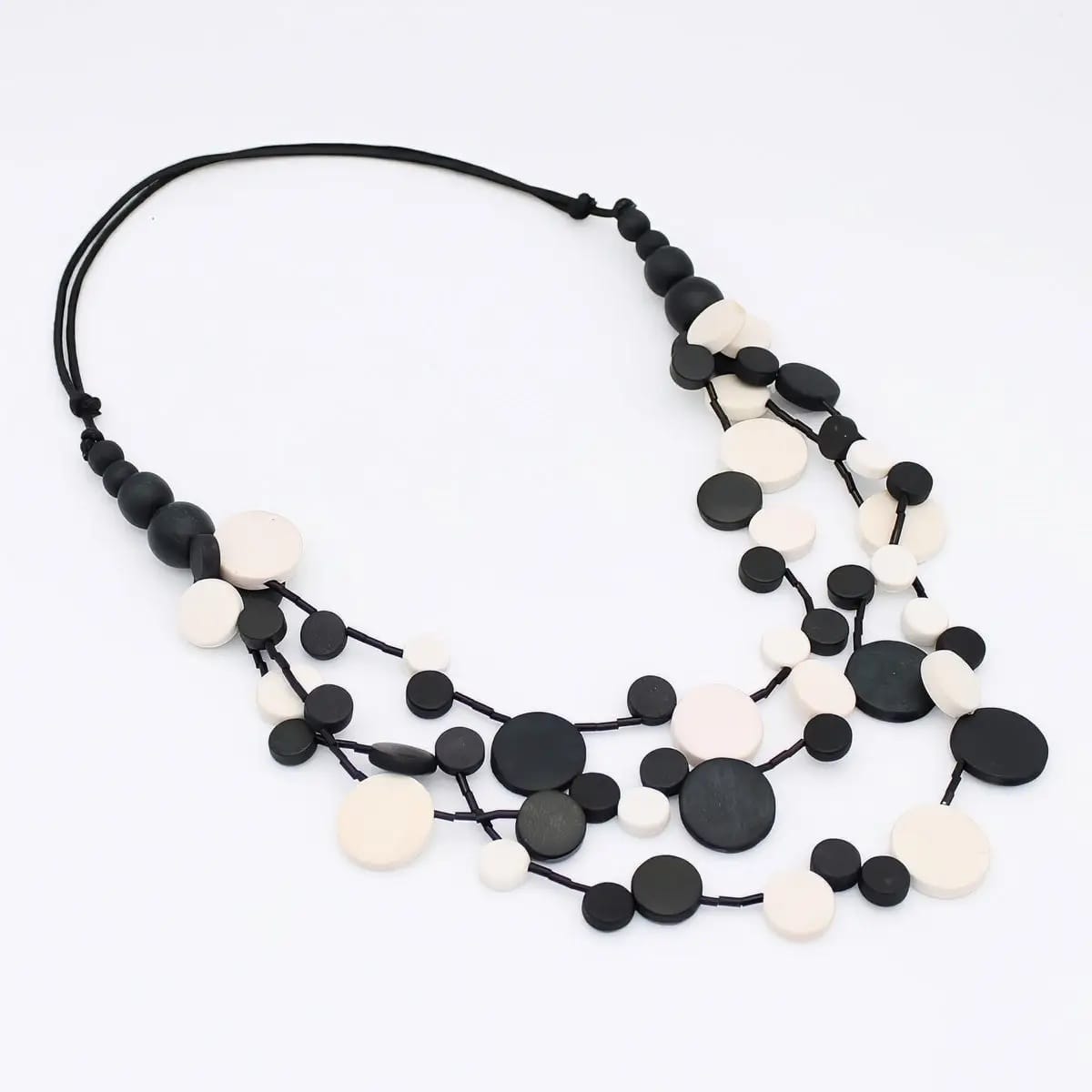 Sylca Designs Necklaces Sylca Multi Strand Millie Necklace - Multiple Colors Sylca Multi Strand Millie Necklace - Multiple Colors