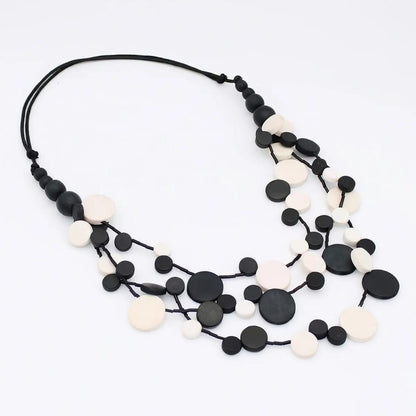 Sylca Designs Necklaces Sylca Multi Strand Millie Necklace - Multiple Colors Sylca Multi Strand Millie Necklace - Multiple Colors