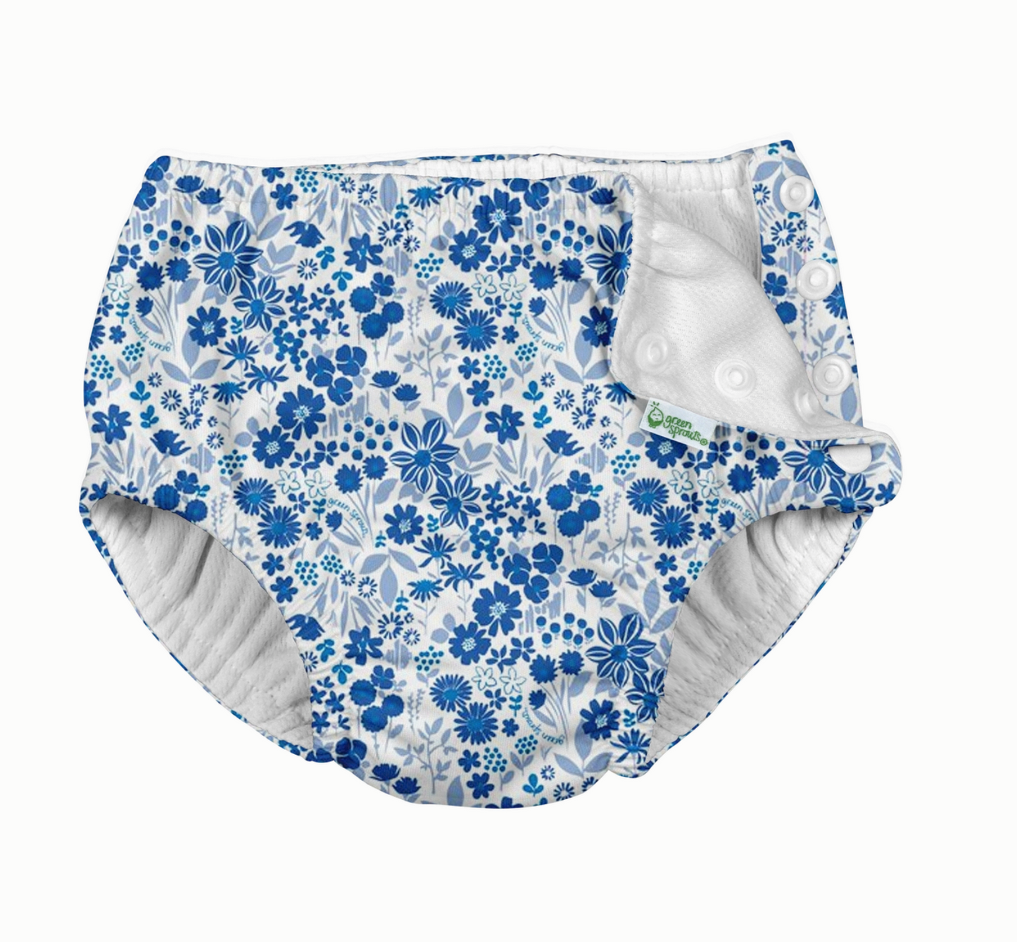 Green Sprouts Snap Reusable Absorbent Swimsuit Diaper - Multiple Prints/Colors