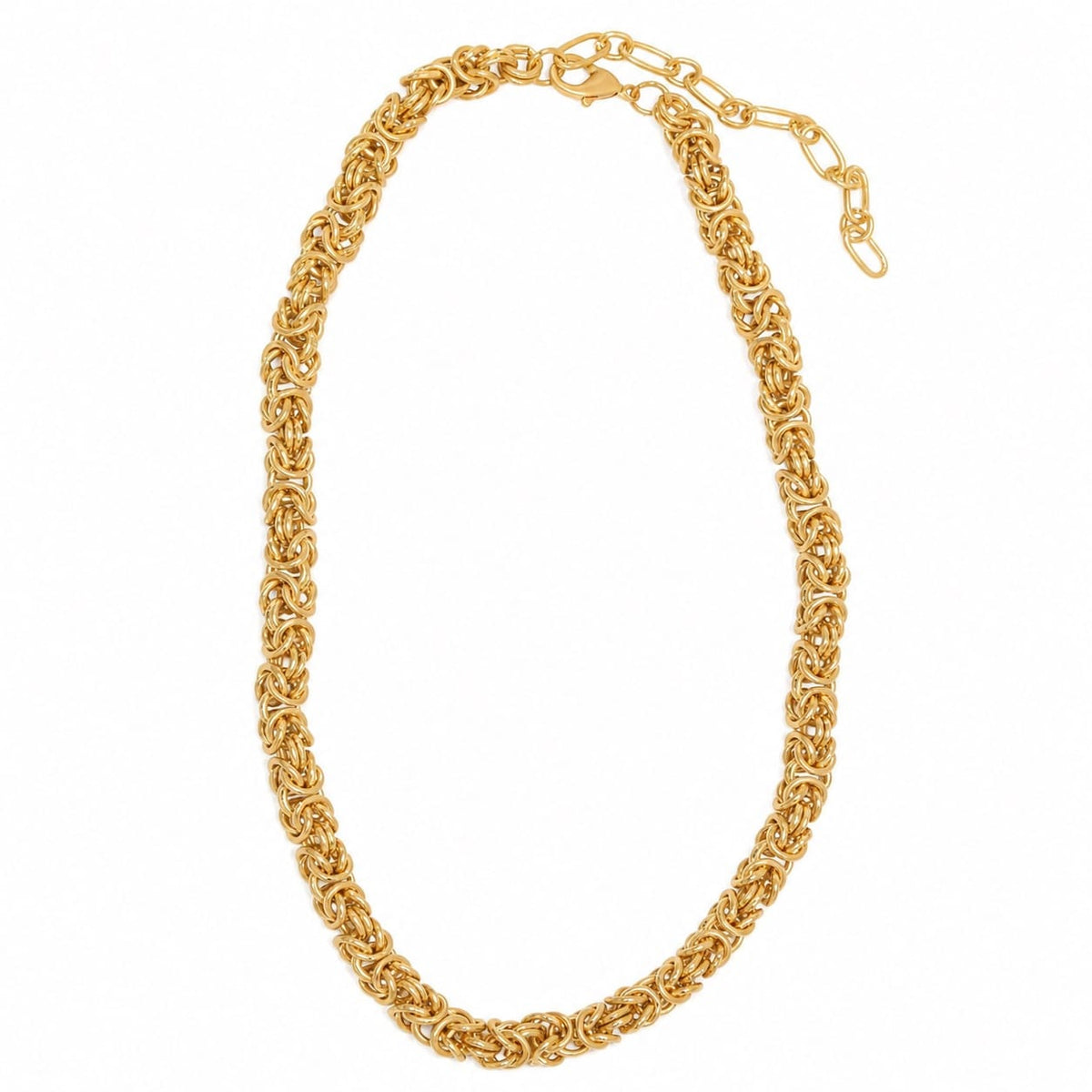Joy Susan Necklaces Byzantine Chain Necklace - Multiple Metals Byzantine Chain Necklace - Multiple Metals