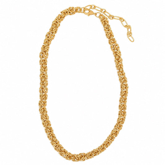 Joy Susan Necklaces Byzantine Chain Necklace - Multiple Metals Byzantine Chain Necklace - Multiple Metals