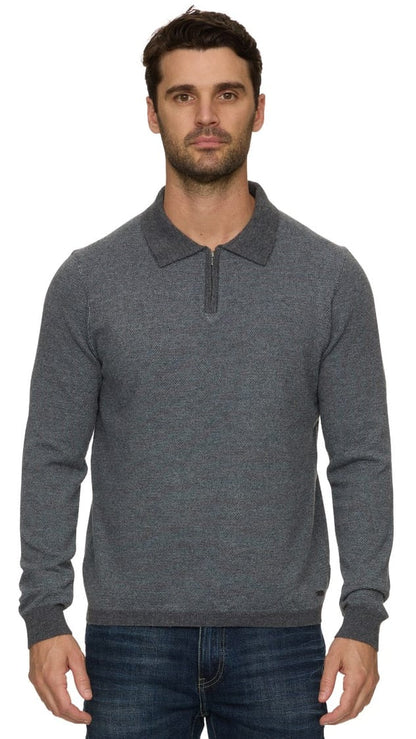 Flag & Anthem Men's Sweaters Flag & Anthem Sterrett Stretch 1/4 Zip Sweater Polo Flag & Anthem Sterrett Stretch 1/4 Zip Sweater Polo